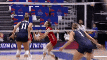 Happy Sport GIF by Volleyball World
