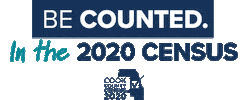 Census Countmein Sticker by Cook County Government