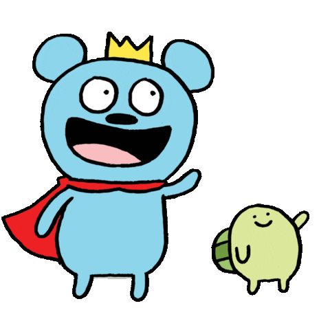 Turtle Waving Sticker by Little Bee Books