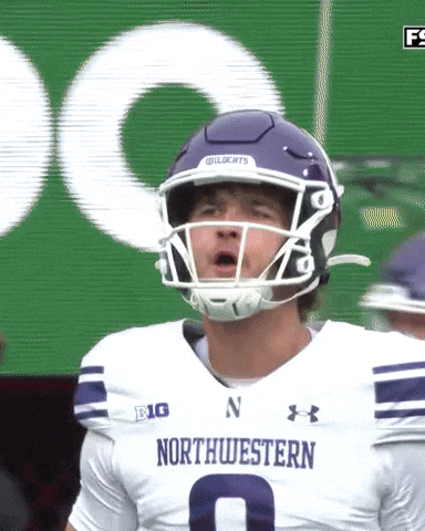 Lets Go Yes GIF by Northwestern Athletics