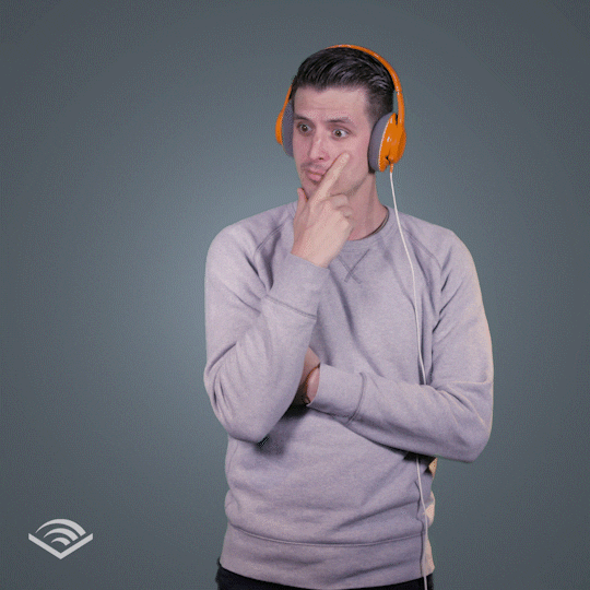 Wait What Reaction GIF by Audible