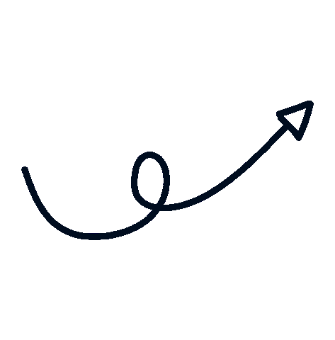 Arrow Swipe Up Sticker