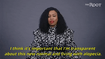 news alopecia ayanna pressley the root i think its important that im transparent about this new normal and living with alopecia GIF