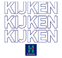 Buying Looking Sticker by De Hypotheker