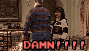 Angry Dan Conner GIF