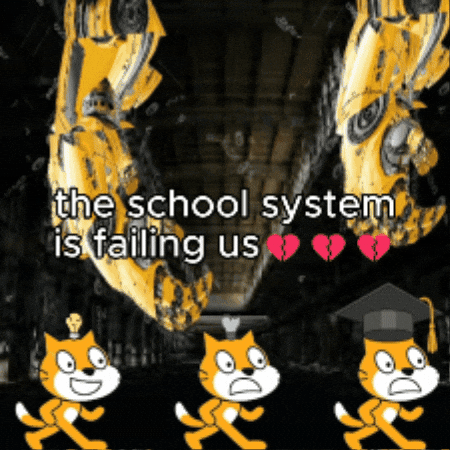School Scratch GIF