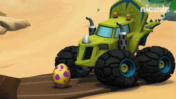 Blaze And The Monster Machines Egg GIF by Nick Jr