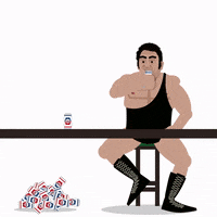 Hanging Out Andre The Giant GIF by SportsManias