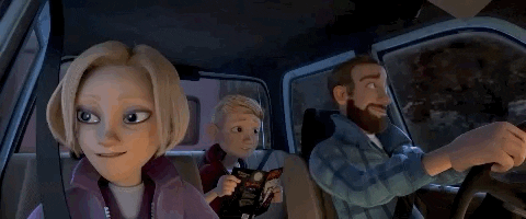 Road Trip Sigh GIF by The Little Vampire - Find & Share on GIPHY