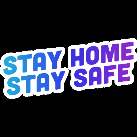 Free Vector | Stay at home stay safe concept background