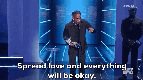 Travis Scott Love GIF by 2021 MTV Video Music Awards - Find & Share on GIPHY