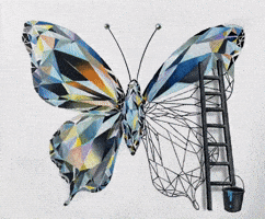Butterfly GIF by Lina Valentina