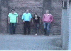 its a race