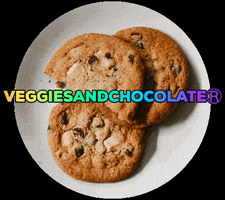 veggiesandchocolate chocolate cookies nutrition diet GIF