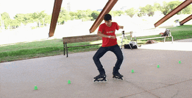 Freestyle Slalom GIF