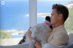 Puppy Jimmy GIF by The Bachelor Australia