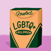 Protect LGBTQ+ Children crayons