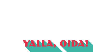 Yalla Oida Sticker by Habibi&Hawara