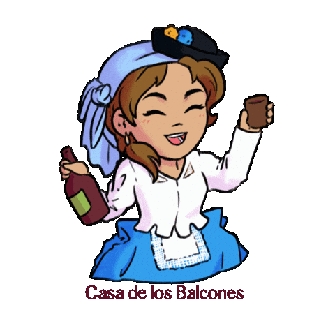 Happy Gran Canaria Sticker by La Casa de Los Balcones