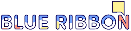 Blue Ribbon Sticker by BOOM! by Cindy Joseph