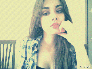 tired girl GIF