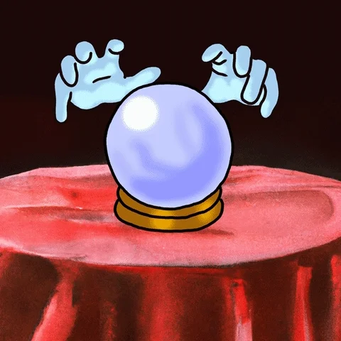 Crystal Ball Illustration GIF