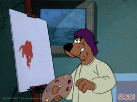 Happy Bob Ross GIF by Scooby-Doo
