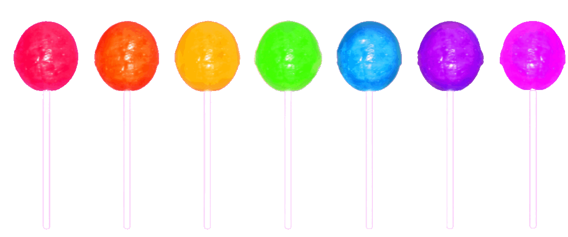 round rainbow pop it