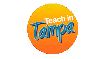 Justhiredteacher Sticker by Teach in Tampa