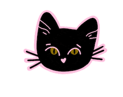 Cat Halloween Sticker