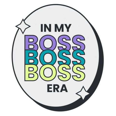 Boss Sticker by Booksy