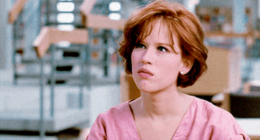 The Breakfast Club Middle Finger GIF by Filmin