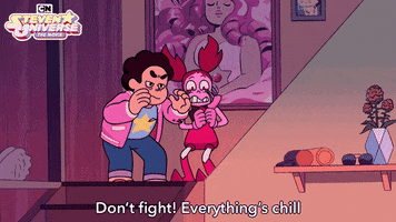 Calm Down Steven Universe GIF by Cartoon Network