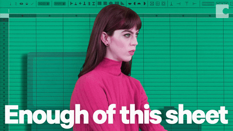 Coda no facepalm excel GIF