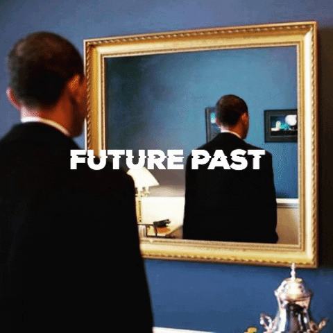 future past mirror GIF by THEOTHERCOLORS