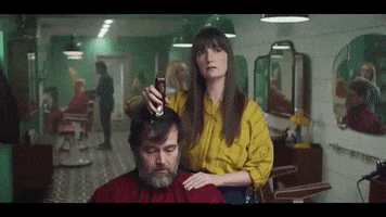 hair spacing out GIF by Partizan