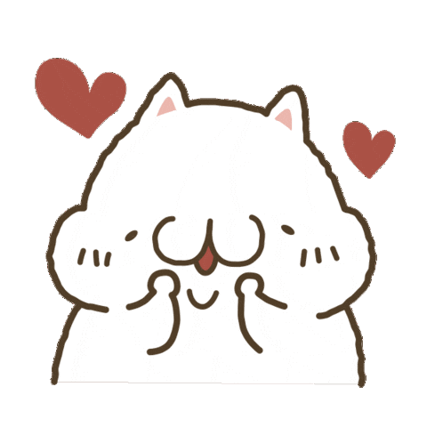 Cat Love Sticker