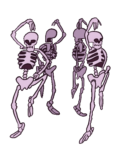 dancing skeleton gif