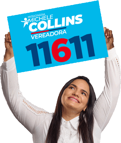 Vereadora Michele Collins Sticker