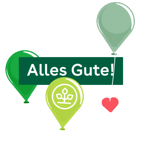 Happy Birthday Love Sticker by AOK Niedersachsen