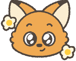 Flower Smile Sticker