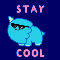 Sick Stay Cool GIF by DINOSALLY