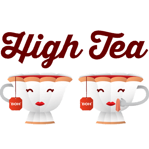 Tea Time Break Sticker by BOH Tea for iOS & Android GIPHY