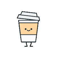 Transparent Animation Dancing Coffee Kawaii Sticker Drawing Character Transparent Animation Dancing Coffee Kawaii Sticker Drawing Character