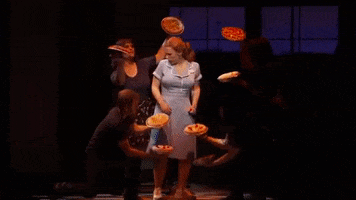 waitress the musical cake GIF by London Theatre Direct
