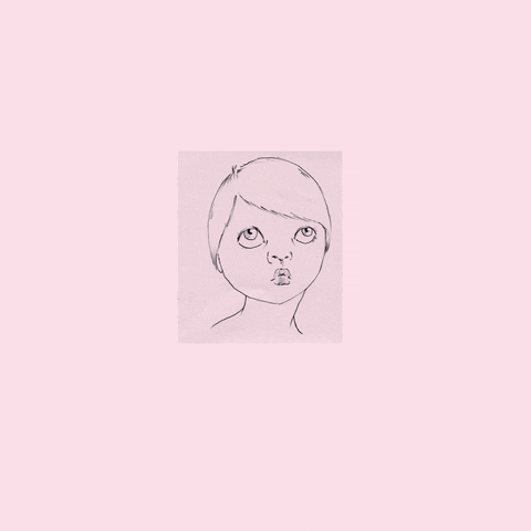 pink help GIF by Ambivalently Yours