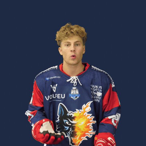 Sport Hockey GIF by BruleursDeLoups