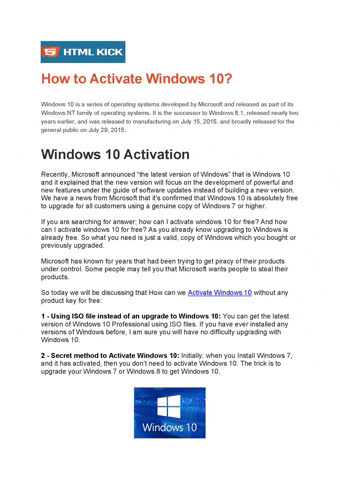 Activate Windows 10 GIF
