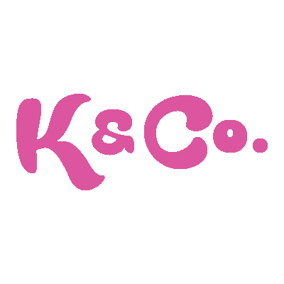 K and Co Store Sticker
