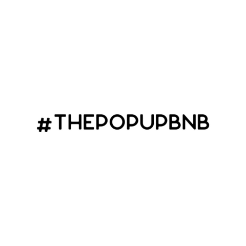 The Pop Up BNB Sticker